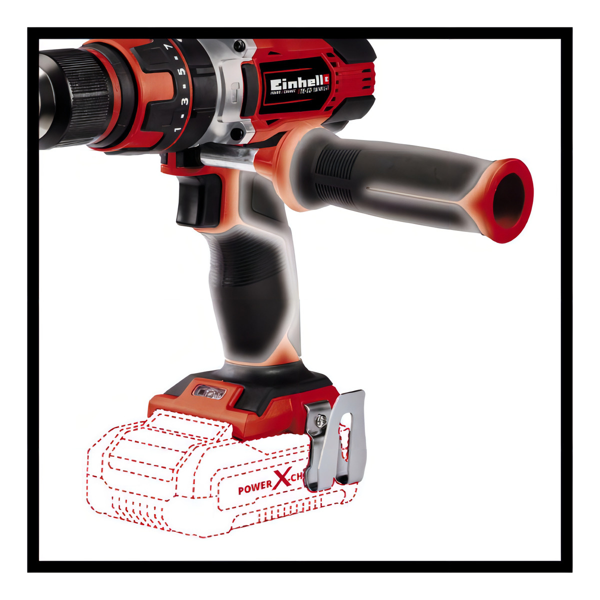 Taladro Percutor Inalambrico Te-cd 18/48 Einhell Bat+carga - Imagen 3