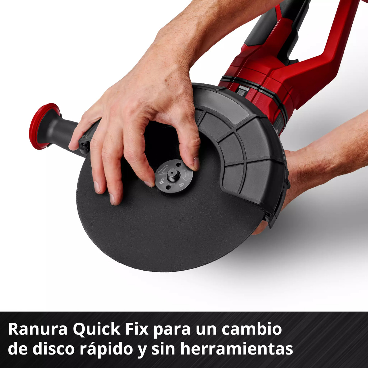 Amoladora Angular Inalámbrica Axxio 36/230 Q Bater+cargador - Imagen 6