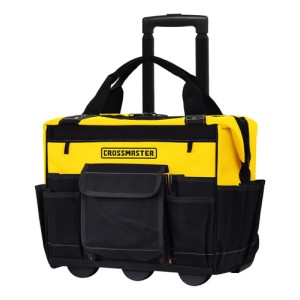 Bolso Porta Herramientas 440x260x410mm Crossmaster 9930974 Color Amarillo