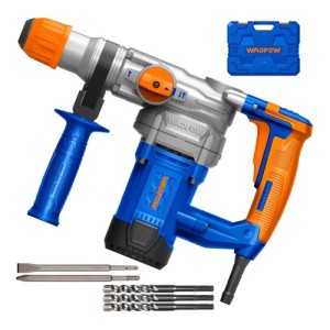 Rotomartillo Wadfow 1050w 4.5j Sds Plus + Maleta Color Azul