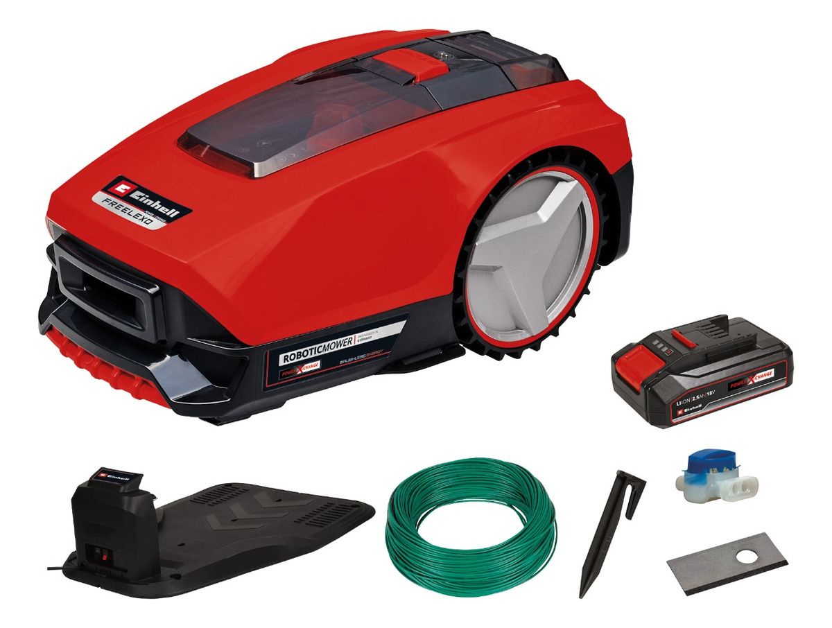 Robot Cortacesped Bluetooth Einhell Freelexo 500mt2 Modo Eco