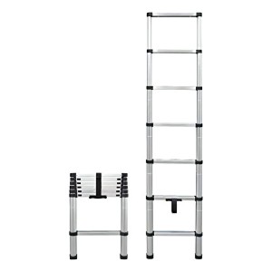 Escalera Telescópica De Aluminio/escalera Retráctil/escalera Ajustable/escalera Portatil (aluminio)
