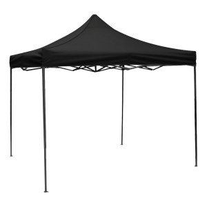 Gazebo Plegable Toldo Super Reforzado 3x3x3 Filtro Uv Pf Color Negro