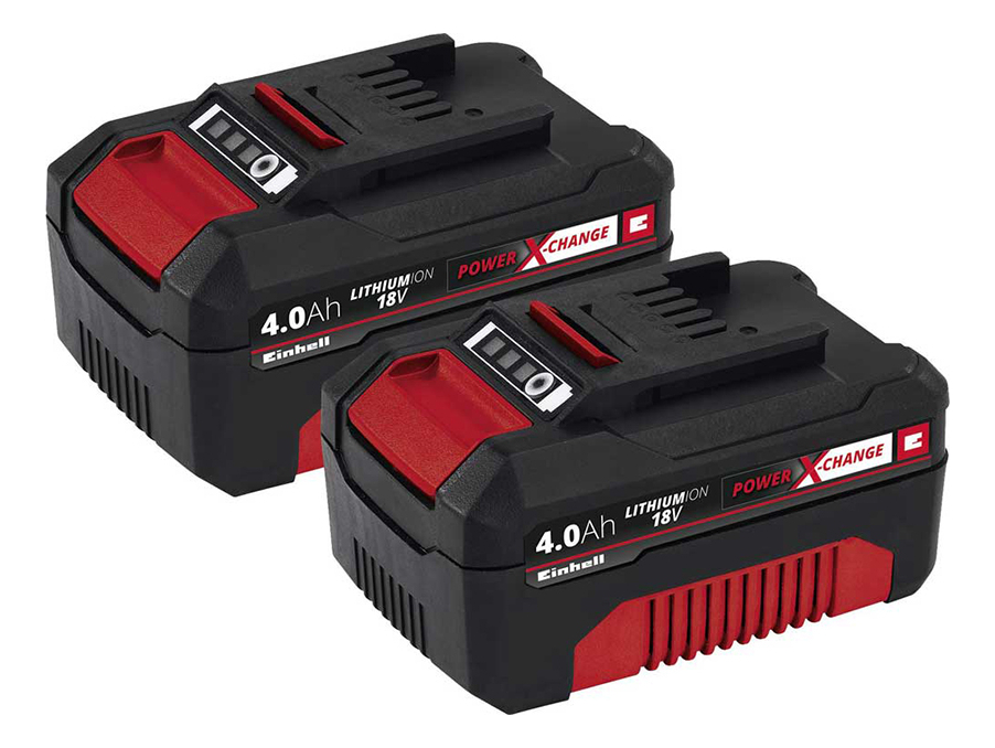 Batería Recargable 18v 4.0 Power X-change Einhell 2 Unidades