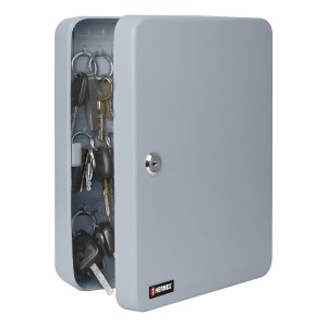 Armario Clasificador Para 60 Llaves (gris) Hermex Calla-60 Color Plateado