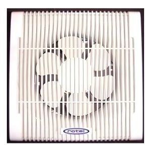 Extractor De Aire Cuadrado Rotel 8 Pulgadas 30 X 30 Cm LG Color Blanco