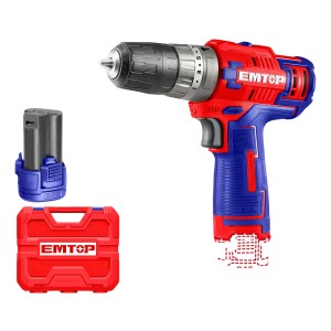 Taladro Atornillador Emtop Color Azul Frecuencia 50hz 60hz