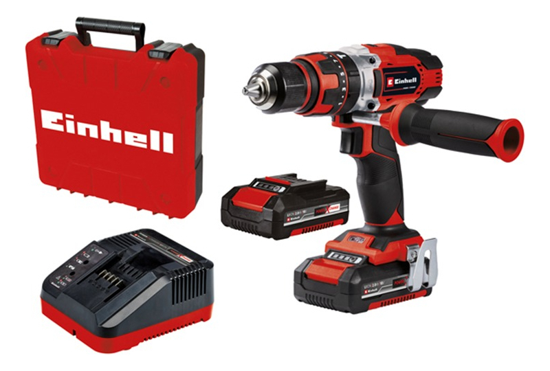 Taladro Percutor Einhell Te-cd 18/48 Li-i 2 Baterias