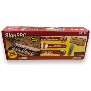 Kit De Fabricacion De Letreros Router Singpro Milescraft