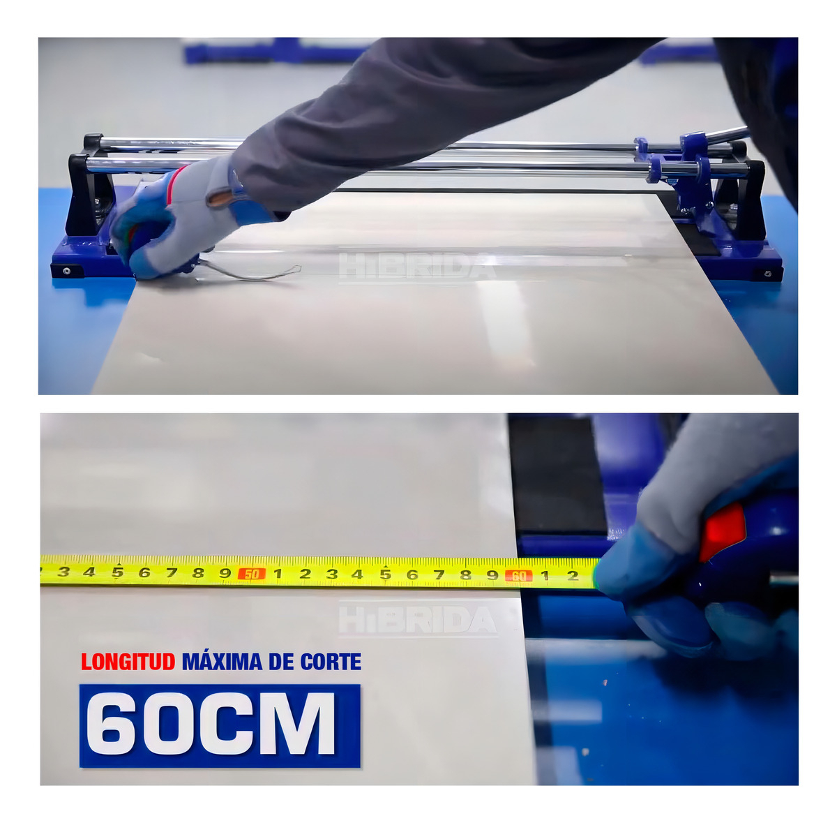 Cortadora De Ceramicas Wadfow 60cm. Hnt - Imagen 5