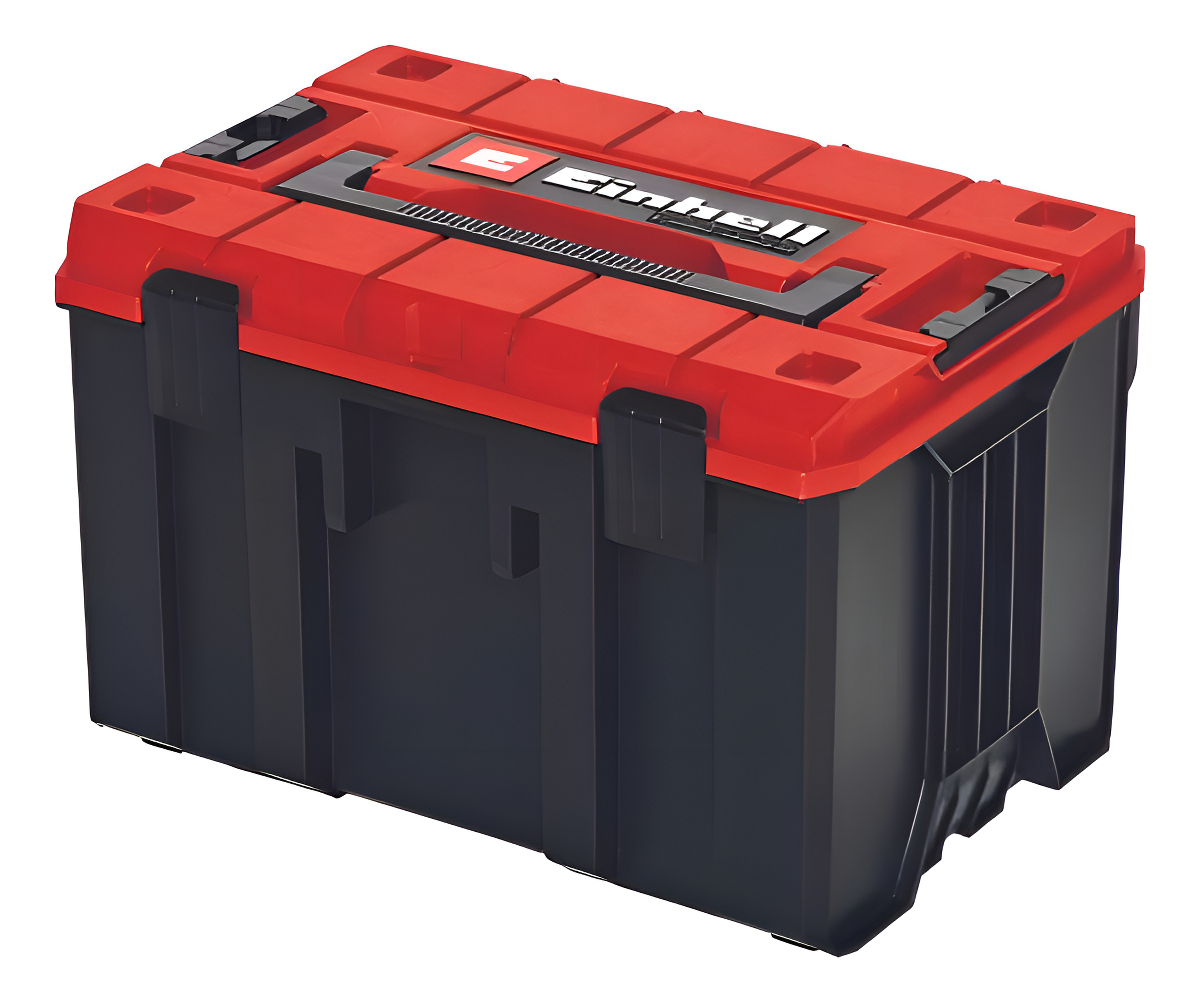 Maletin Plástico Apilable Einhell E-case M Rojo
