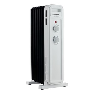 Enxuta Raenx971 Radiador De Aceite 7 Elementos 1500 W Termostato Color Blanco