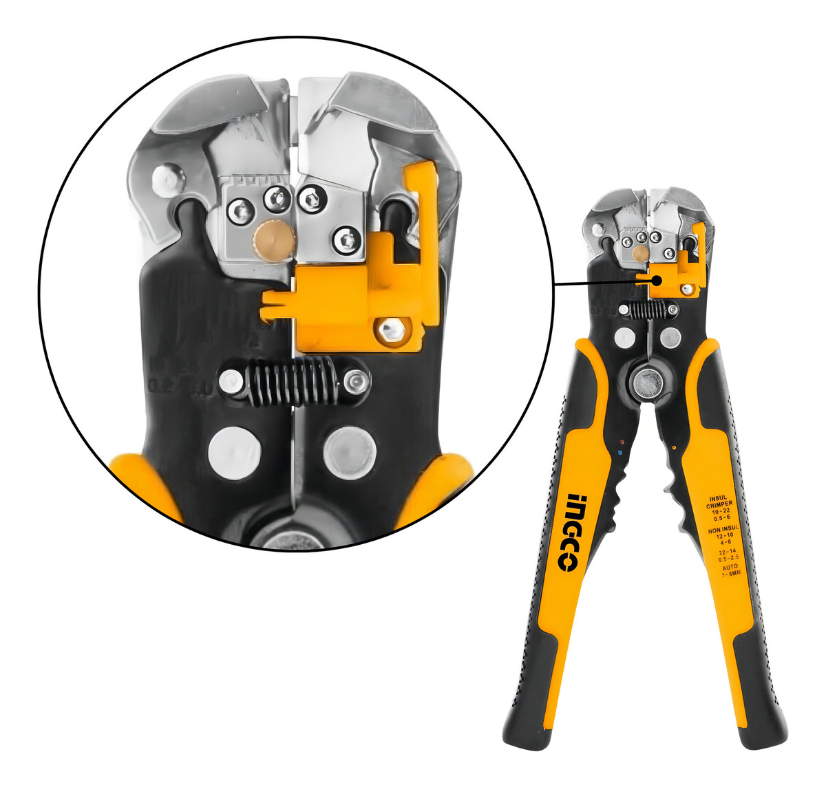 Pinza Pela Cable Pro Automatica Ingco - Tyt - Imagen 10