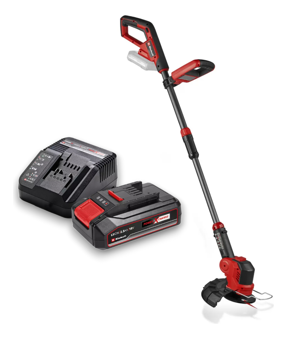 Bordeadora Inalámbrica Einhell Ge-ct 18v Rojo 25cm Bat+carga