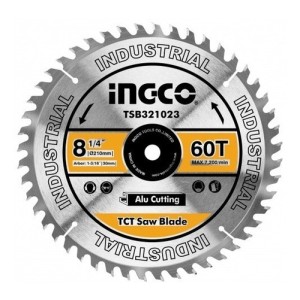 Disco Para Aluminio Madera Inglet 8  1/4  60 Dtes Tsb321023-smf Color Gris