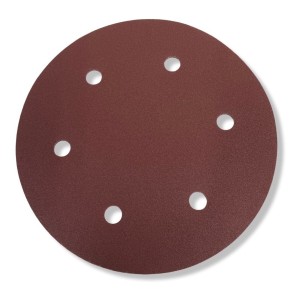 Pack 5 Lijas #120 Lijadora Equus Mango Corto 900w 6 Agujeros