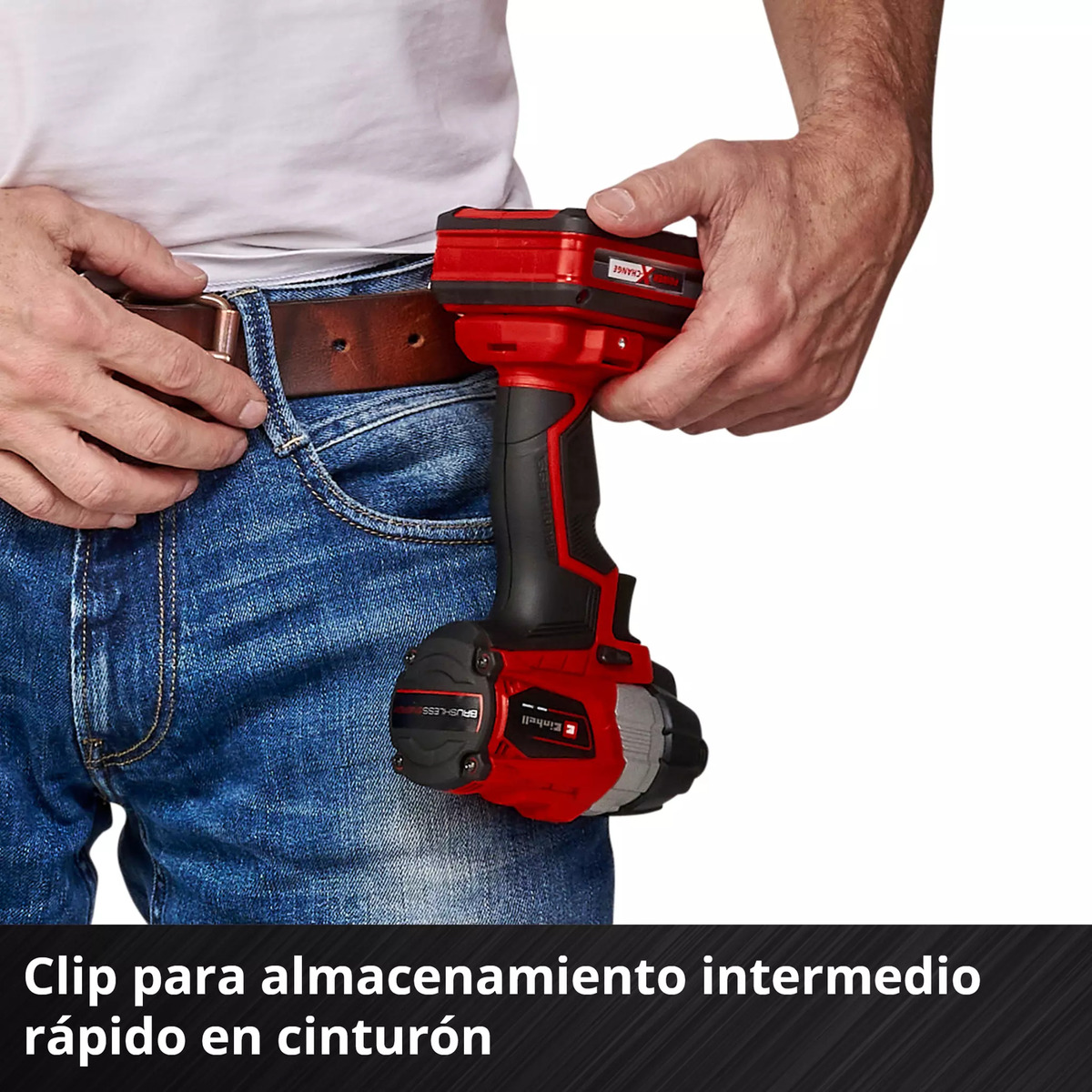 Atornillador Impacto Brushless Solo Te-ci 18 Li Bl Rojo - Imagen 8