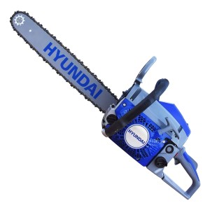 Motosierra Gasolina Hyundai Espada 20p 49cc 2.7hp Turbo600 Verde