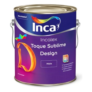 Incalex Toque Sublime Latex Interior Mate 20lts Color Blanco