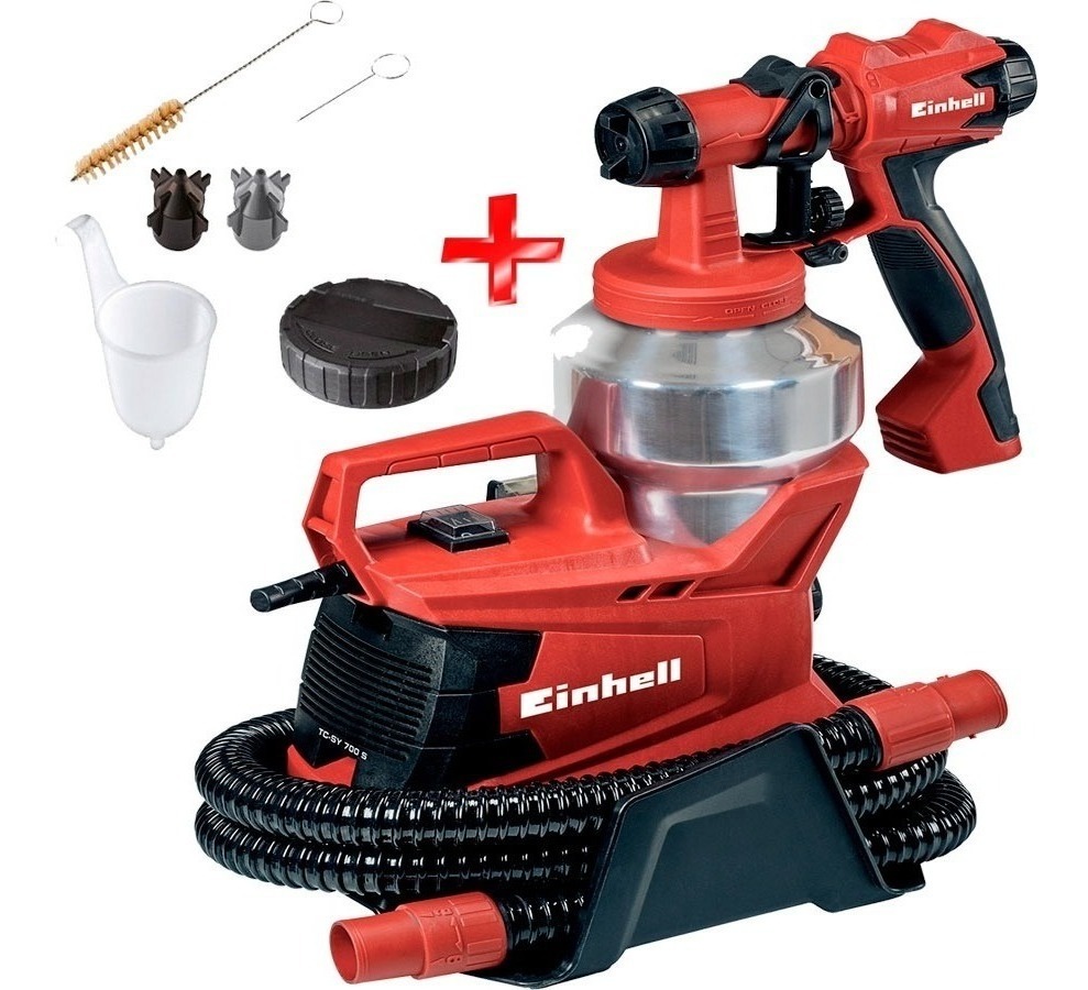 Equipo Maquina De Pintura Pistola De Pintar Einhell 700w - Imagen 2