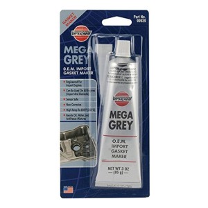 Silicona Gris Mega Grey Resistente Alta Temperatura 85g Para Juntas Exterior