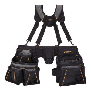 Coleto Con Tirantes Porta Herramientas Toughbuilt Tb-302-6 Color Negro