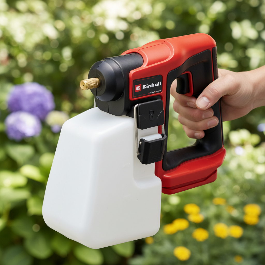 Pulverizador Inalámbrico Einhell Ge-ws 18/10 Li-solo Rojo - Imagen 7