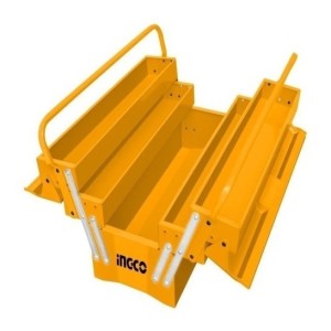 Caja Valija Para Herramientas D Metal 3 Estantes Ingco Htb02
