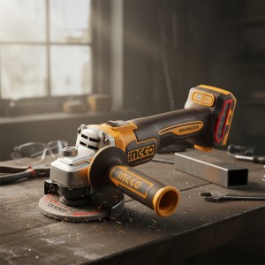 Amoladora Angular Ingco Cagli27153 De 50 60 A Bateria Naranja 50 60