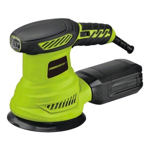 Lijadora Roto Orbital Prescott 350w 125mm Color Verde/negro Frecuencia 50 Hz/60 Hz