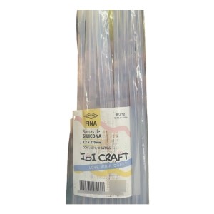 Silicona Barra Fina Ibi Craft Pack X10