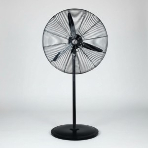 Ventilador Industrial Comercial Pie 65cms 1250 Rpm 120w 65 Cm Negro Negro 3