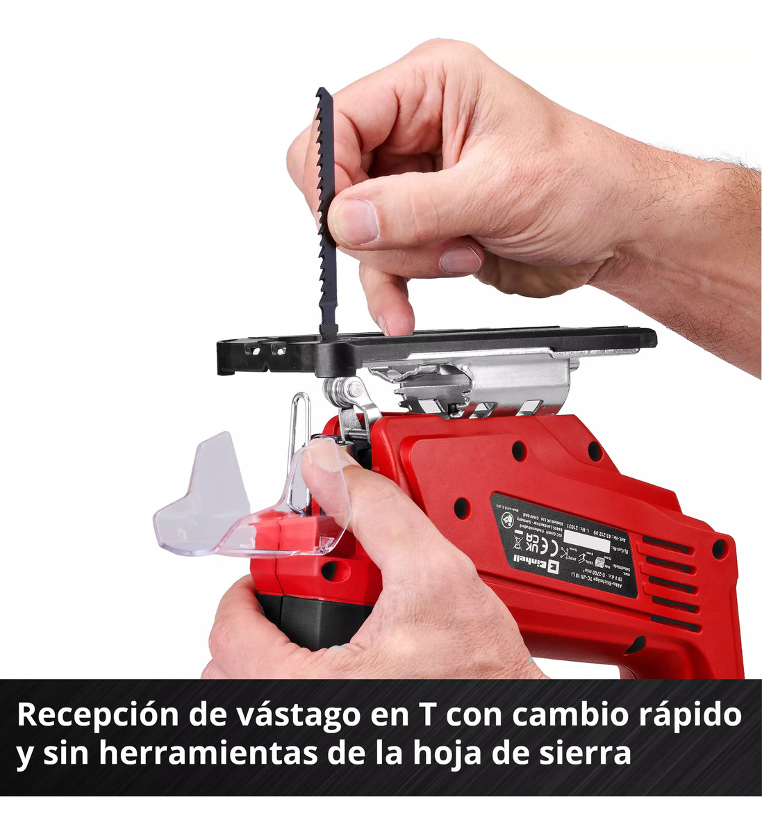 Sierra Caladora Profesional Inalámbrica Einhell Tc-js 18 Li - Imagen 5