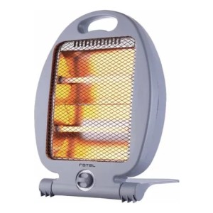 Estufa Eléctrica Cuarzo Rotel A Cuarzo Eco 800w 220v Gris