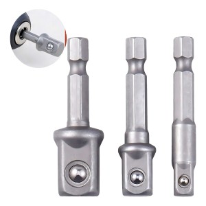 Adaptador Para Taladro Quality Home Hexagonal 1/4 5cm Modelo Pito