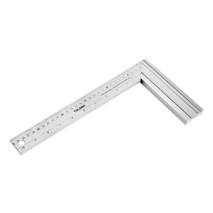 Escuadra De Aluminio 30 Cm Reforzada Regla Tolsen 35039