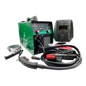 Soldadora Inverter Mig 200 Montana - 6 Meses De Color Verde Oscuro Frecuencia 50hz