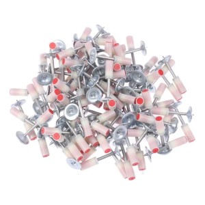 Clavos Fulminantes Para Pistola Remachadora X200 Irrompibles Diámetro Nominal 7.5 Mm Largo 4.2 Cm