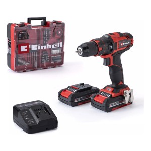 Taladro Inalámbrico Einhell Te-cd 18/40 Li-i + 69 Color Rojo