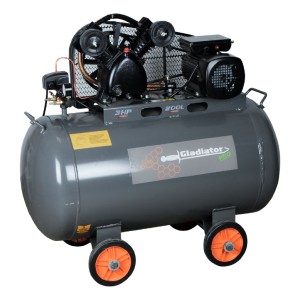 Compresor 200 Lt 3hp Ce820/220/m/50/3 Gladiator Gris