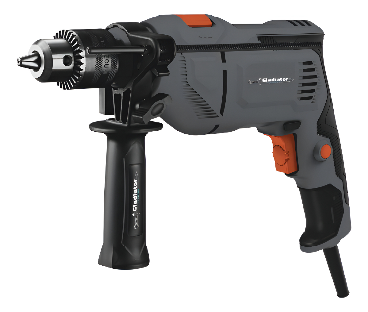 Taladro Percutor Mandril Sin Llave De Plástico13mm Gladiator