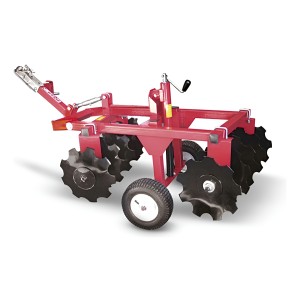 Disquera Para Cuatriciclo O Tractor Equus 10 Discos 83cm Color Rojo