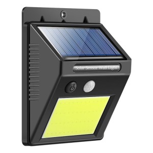 Lampara Farol Solar Foco 48 Led Sensor Movimiento Exterior (R) Luz Blanco Neutro