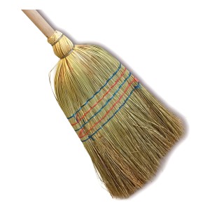 Escoba De Paja 5 Hilos Altura 1.50mt
