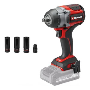 Llave De Impacto Inalámbrica Einhell Tp-cw 18/750-c Color Negro Frecuencia 50 Hz / 60 Hz