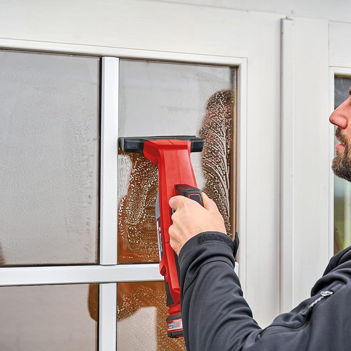 Juego De Boquillas Limpiador De Ventanas Brillianto Einhell Color Negro - Imagen 5