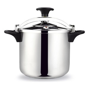 Olla A Presión Cuori Aluminio 10 Litros Gris Compatible Gas Y Halógena