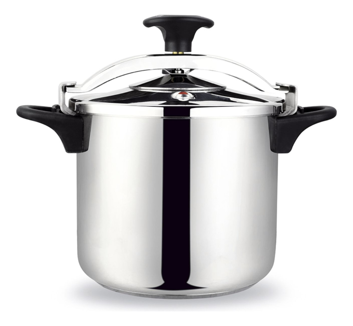 Olla A Presión Cuori Aluminio 10 Litros Gris Compatible Gas Y Halógena