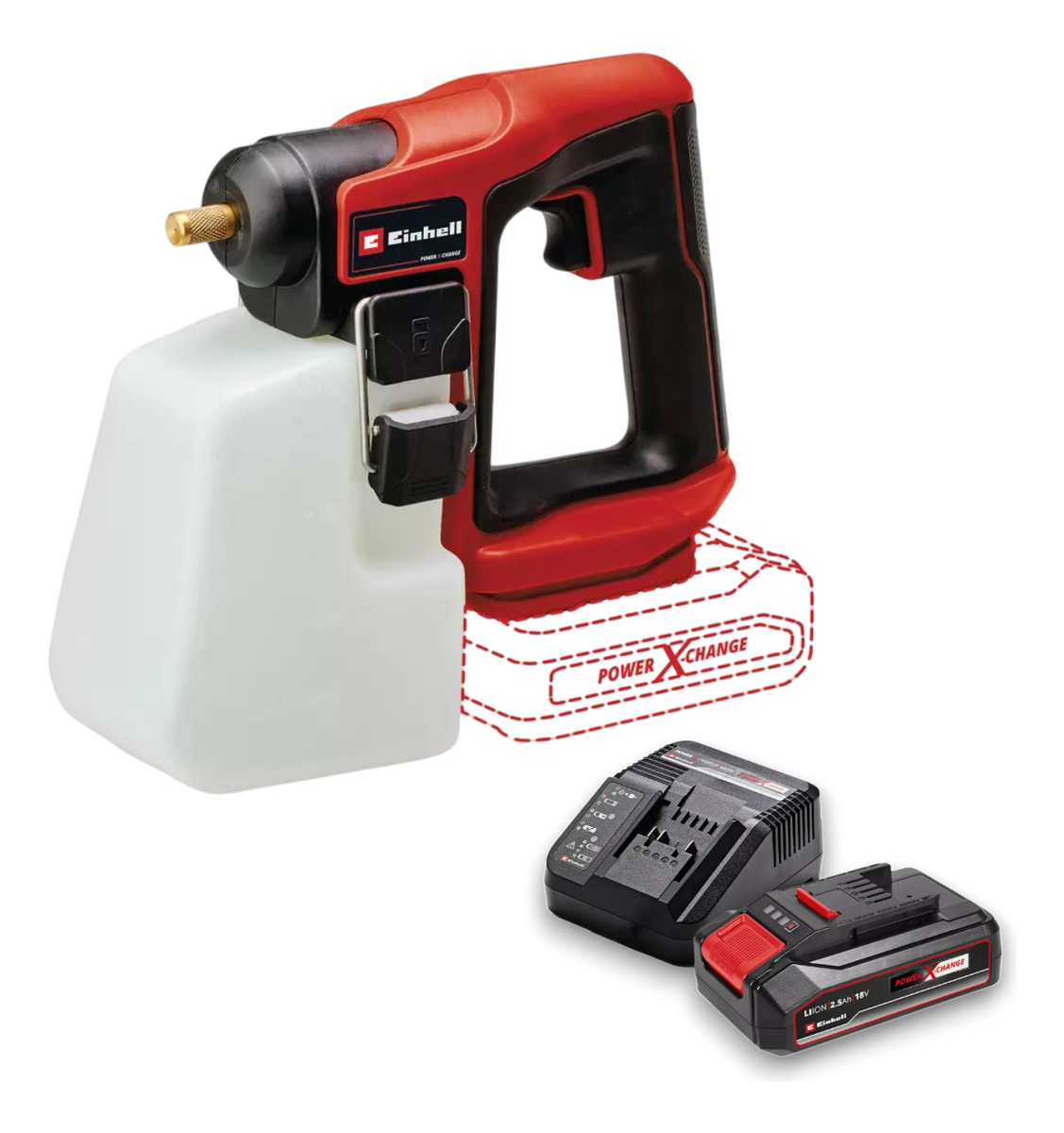 Pulverizador De Jardín Einhell Ge-ws 18/10li Bateri+cargador - Imagen 2