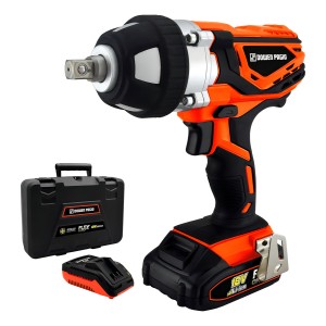 Llave Impacto Inalambrica Bate 18v Dowen Pagio Linterna Led